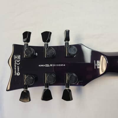 ESP LTD, model Viper-1000 Electric Guitar, with ESP hardshell case image 7
