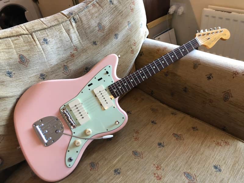 Fender Jazzmaster (FSR, MiM, Classic Player) 2013 Shell Pink | Reverb