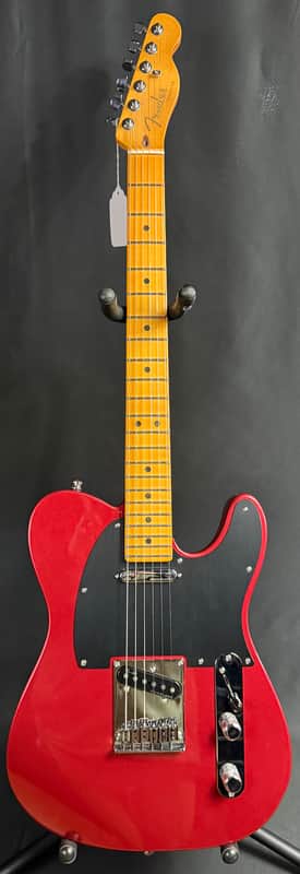 Fender American Ultra II Telecaster Electric Guitar Sinister Red w/ OHSC