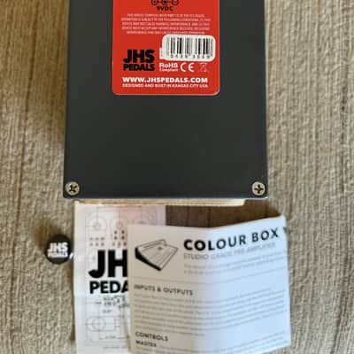 JHS Colour Box V2 Limited Edition 10th Anniversary Preamp Pedal image 5