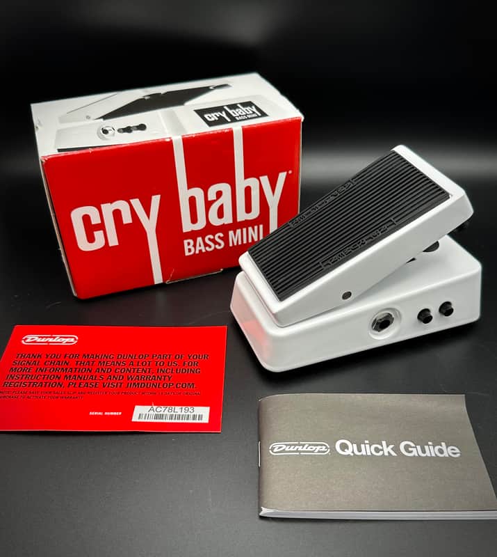 Dunlop CBM105Q Cry Baby Mini Bass Wah Excellent Condition w/ Box! image 1