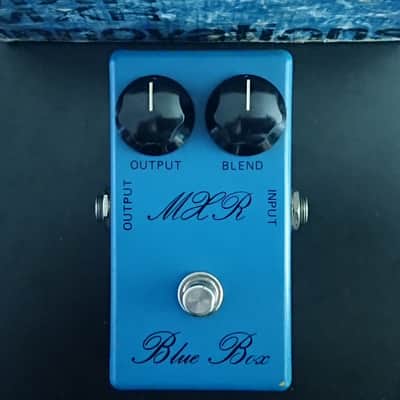 1970s - Boxed - Rare Vintage MXR MX-103 Script Blue Box 1973 - 1975 - Blue image 1