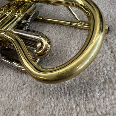 Bach Stradivarius Cornet Model 184ML 1986 Shepherd's Crook - Brass image 10