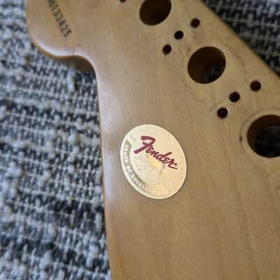 1996 Fender American Standard Maple Guitar Neck USA Relic image 12