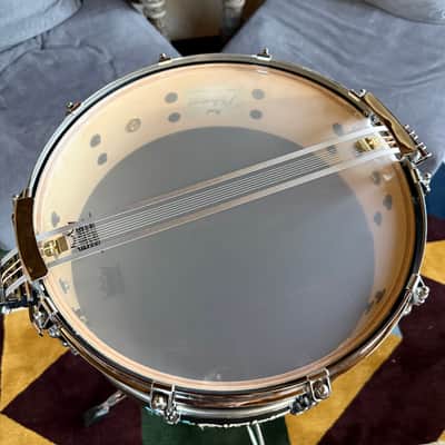 Pearl PHP-1440/101 8-Ply Maple 4x14" Philharmonic Concert Snare Drum 2018 - 2019 - Gloss Walnut image 6