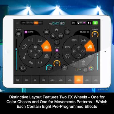 ADJ Products Mydmx Go, App, Wireless DMX Lighting Controller image 3