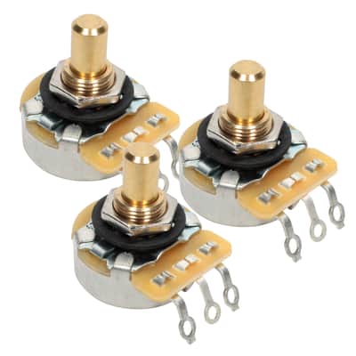 920D Custom CTS 450G Series 500K Potentiometer, Solid Shaft (1/4") - Bulk Pack of 3 image 1
