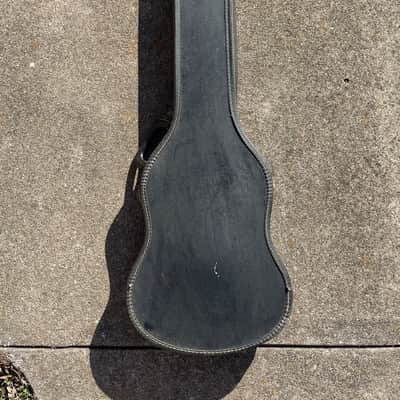 Vintage RARE 1960's Gibson SG Soft Shell Guitar Case Black w/ Red liner Epiphone image 1