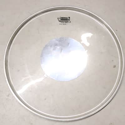 Ludwig 16" Striders Clear Silver Dot Drum Head Vintage image 5