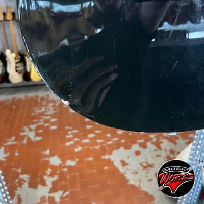 Gibson Les Paul Studio 2012 Ebony Black Repaired Hea DS Tock image 5