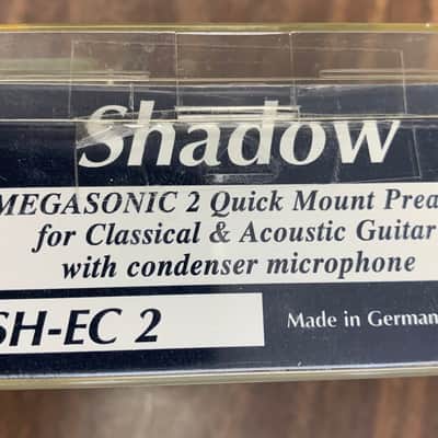 Shadow Megasonic 2 Quickmount Preamp for Classical or Acoustic guitar with condenser microphone image 9