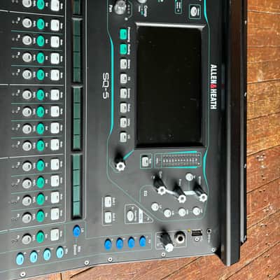 Allen & Heath SQ-5 48-Channel Digital Mixer/USB Interface 2017 - Present - Black image 5