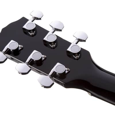 Fender CD-60 Dreadnought V3 With Case, Walnut Fingerboard - Black imagen 6