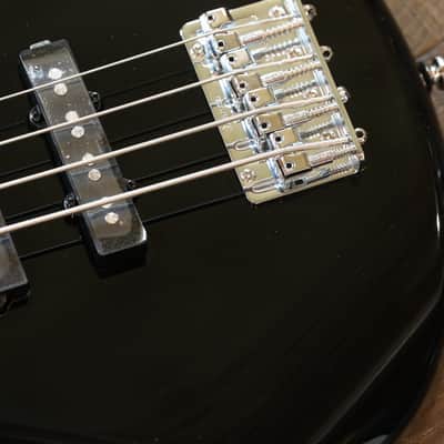 Ibanez Gio Mikro GSRM20 4-String Bass Black + Gig Bag image 8