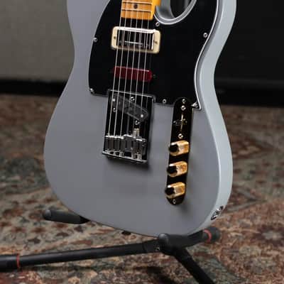 Fender Brent Mason Telecaster Electric Guitar - Primer Gray with Hardshell Case image 4