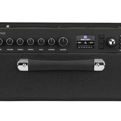 Fender Mustang GTX50 50-Watt 1x12" Digital Modeling Guitar Combo 2020 - Present - Black with Footswitch image 3