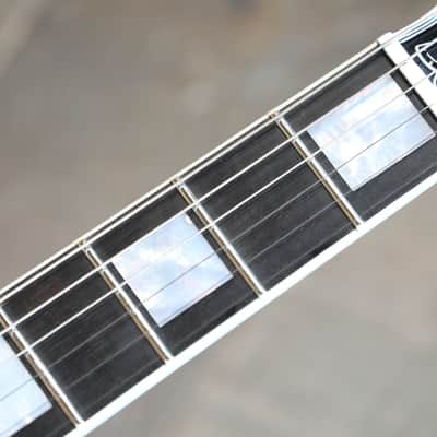2023 Gibson Custom Shop Les Paul Custom w/ Slim Taper Neck Electric Guitar Black Ebony + COA OHSC image 11