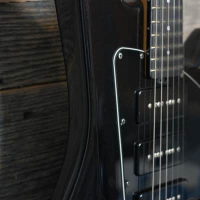 Used Ernie Ball Music Man BFR Albert Lee Guitar - Black Sparkle w/OHSC image 5