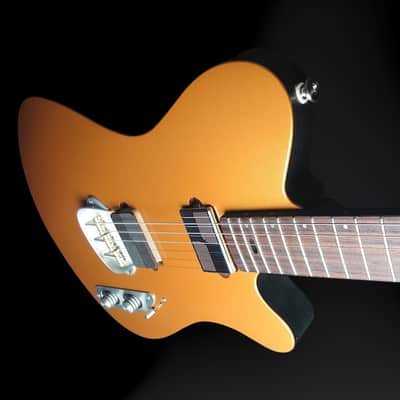Tao Guitars T-Bucket "J.P.S" - Gold / Black w/ Bucket Bridge. NEW, (Authorized Dealer) image 10