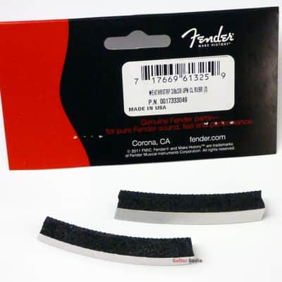 Genuine Fender Bass/Jaguar/Jazzmaster Pickup Height Shielding Rubber Foam Strips