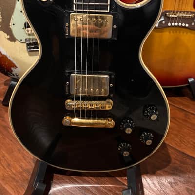 Gibson Les Paul Custom 1985 - Ebony Tim Shaw PAF 100% original image 4