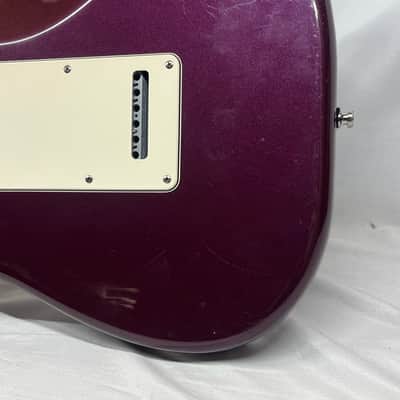 Fender Standard Stratocaster Strat Electric Guitar- Wine Red image 15