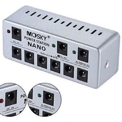 Brand New Mosky 8 Output Guitar Pedal Power Supply Station USA Adapter LED for 9V 12V image 11