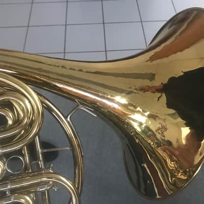 C.G. CONN 6D Double French Horn w/ 1 Conn 3 mouth pieces, B & H mute, Case + Accessories. Sale Benefits Music Education Non Profit! image 9