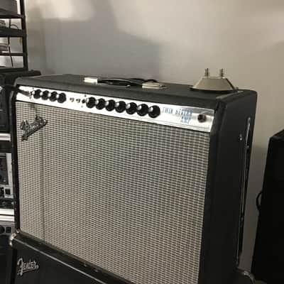 Fender Twin Reverb "Drip Edge" 2-Channel 100-Watt 2x12" Guitar Combo 1968 - 1969 - Silverface image 6
