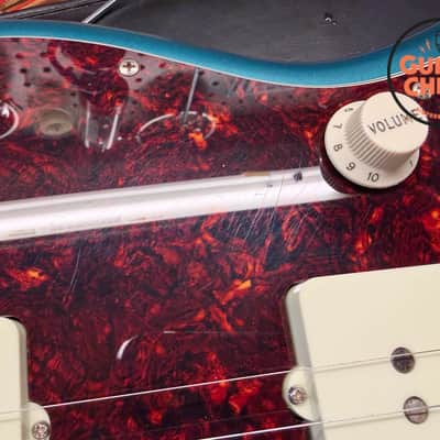 2025 Fender Japan MIJ FSR Hybrid II Jazzmaster Satin Ocean Turquoise Metallic Matching Headstock image 16