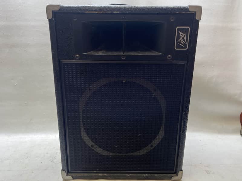 PEAVEY 112H WEDGE PASSIVE SPEAKER PAIR UNKNOWN - BLACK image 1