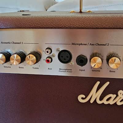 Marshall AS50D acoustic guitar amp 2 channel 50 watt image 3