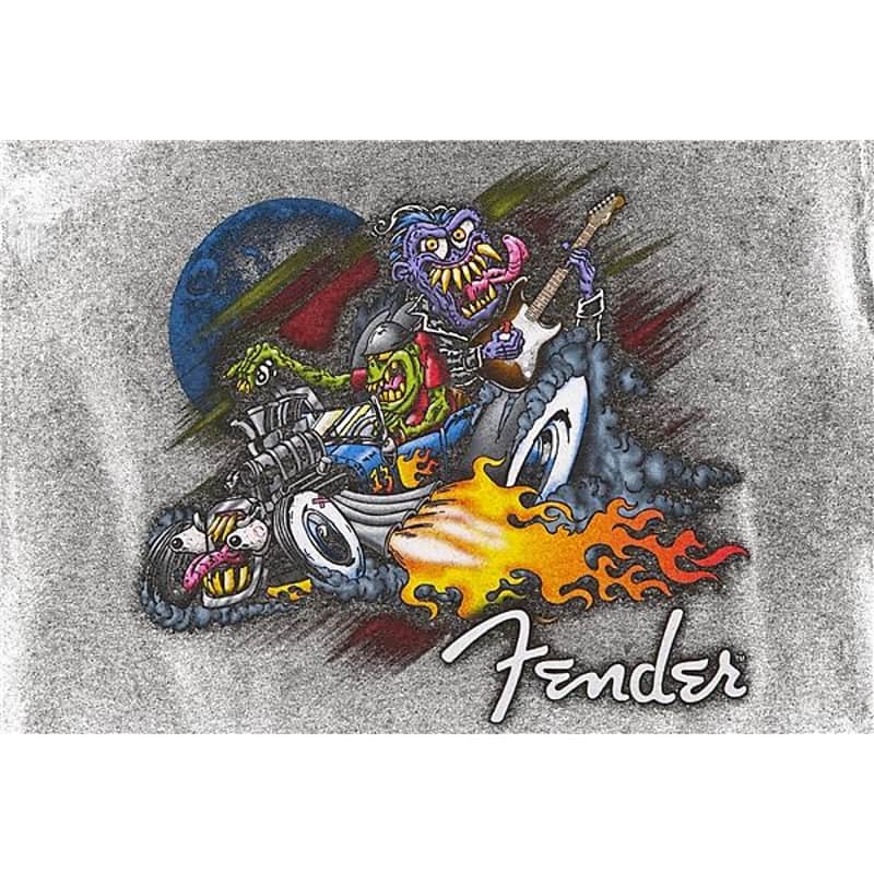 Fender Boys Rockabilly T-Shirt, Black, XL (12yr) 2016 image 2