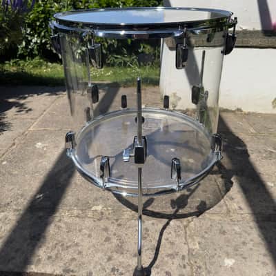 Pearl Crystal Beat 18” x 16” Acrylic Floor Tom Drum image 4