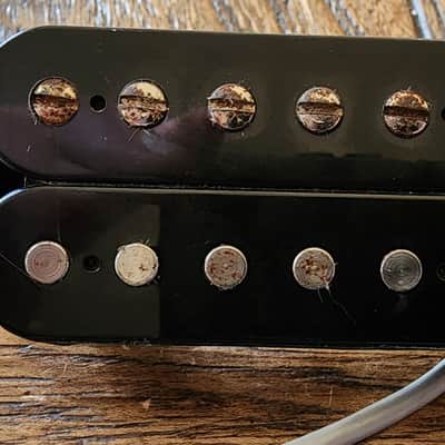 Gibson 496R Hot Ceramic Neck Humbucker 2010s - Double Black image 1