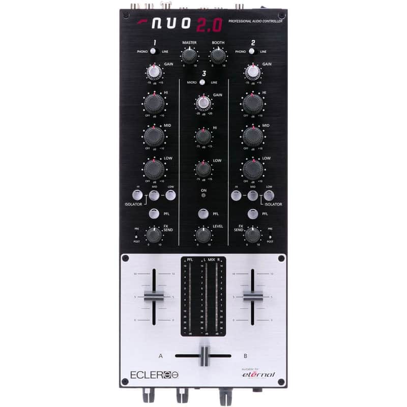 Ecler Nuo 2.0 2-Channel Analog DJ Mixer image 1