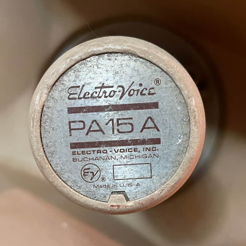 Vintage Electro-Voice PA15A Horn Speaker - 1960’s Made In USA image 1