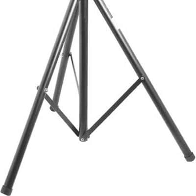 On-Stage SS7730 44-80 Steel-Aluminum Speaker Stand with 1.5 Adapter image 1