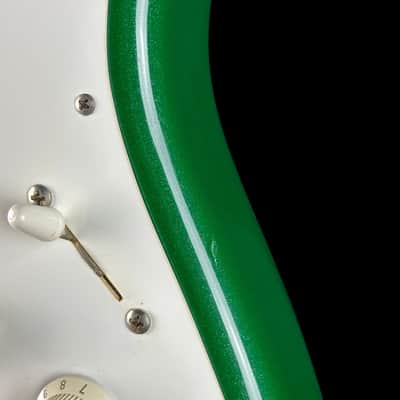 Used 1996 Fender Eric Clapton Strat Candy Green w/Case TSU24172 image 4