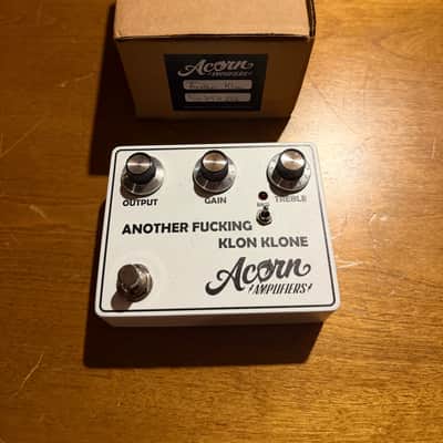 Acorn Amps Another F***ing Klon Klone 2020s - White image 1