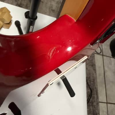 Squier Standard Stratocaster with Maple Fretboard 1996 - 2000 - Torino Red image 8