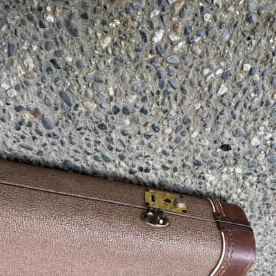 1959-1960 Fender Stratocaster Telecaster Case Only No Guitar - Brown Knucklebuster image 3