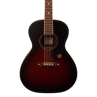 Gretsch Jim Dandy Concert Acoustic Guitar, Deep Cherry Burst image 1