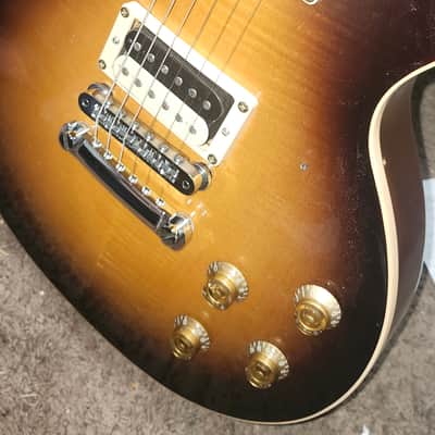 Gibson Les Paul Custom Pro 2017 - 2018 - Tobacco Sunburst image 3