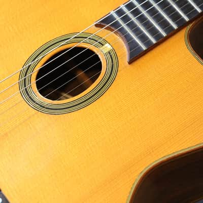 Dell’Arte Jimmy Rosenberg Signature Natural Acoustic/ Electric Gypsy Jazz Guitar + Case image 4