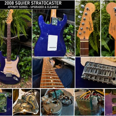 Fender Squier Stratocaster 2008 - Metallic Blue image 1