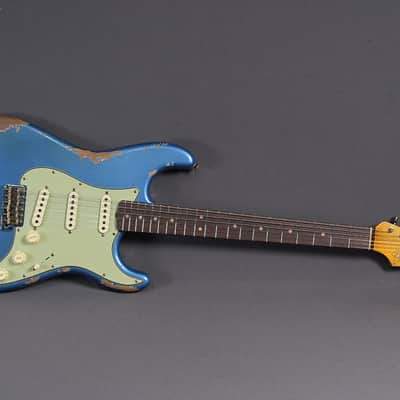 Fender Custom Shop Stratocaster 1964 HREL Lake Placid Blue image 3