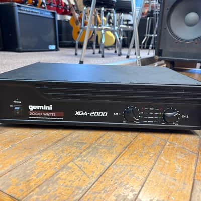 Gemini XGA-2000 Professional 2000-Watt Rackmount Power Amp image 1