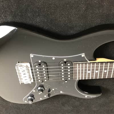 Harley Benton RG-JUNIOR BK Gloss Black Short Scale Guitar - SHORT 7/8 SCALE image 1