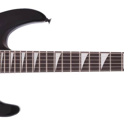Jackson JS Series Dinky Arch Top JS32Q DKA HT Amaranth FB Transparent Purple Burst image 1